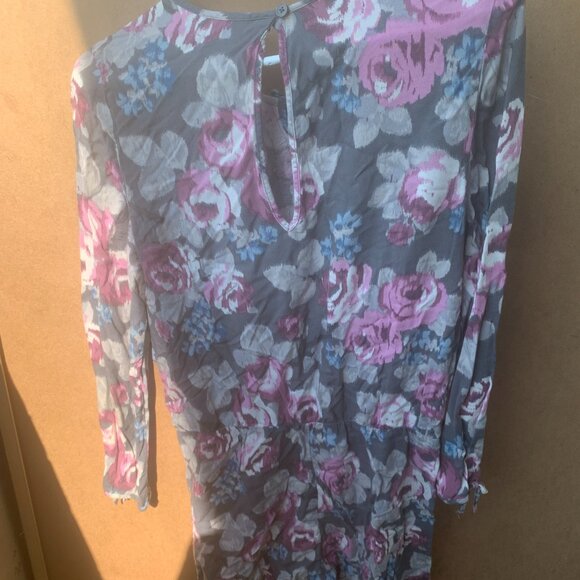 Children's Place Dark Floral Dress - Picture 6 of 8